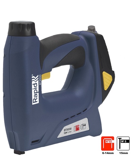 [78-BTX530] Cordless Stapler Rapid BTX530, 53 type