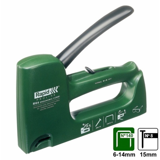 [78-R64] Stapler Rapid HANDY R64, 140 type
