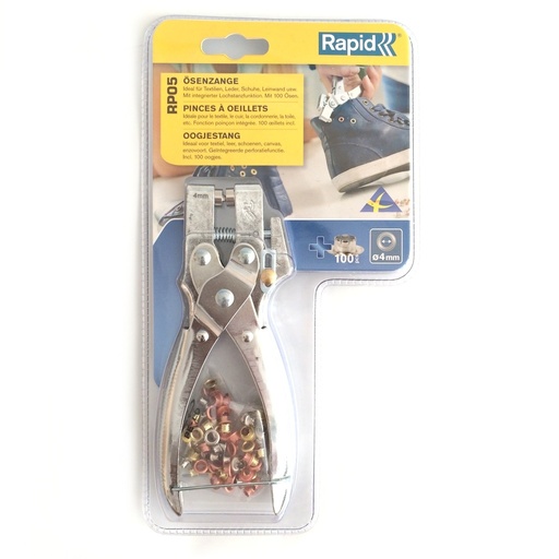 [78-RP05] RP05 Eyelet Plier + 100 Rivets Kit