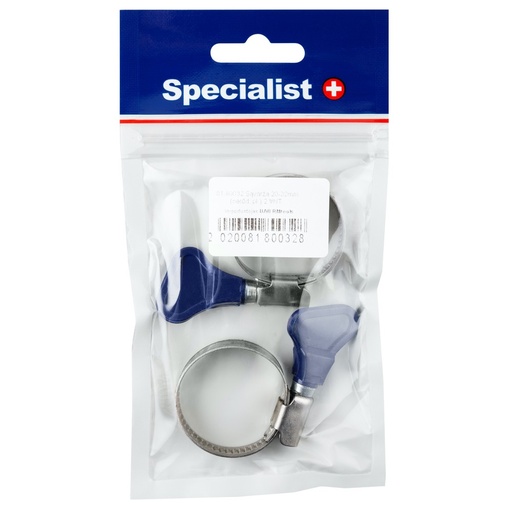 [81-80032] SPECIALIST+ butterfly hose clamp, 20-32 mm, 2 pcs