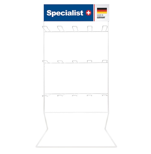 [86-0590] Specialist+ siaurapjūklio pj. stendo reklama