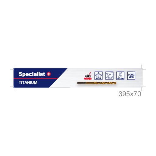 [86-0684] Specialist+ "Titanium" grąžtams LT