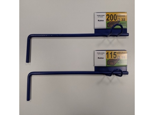 [86-0726] Kainų laikiklis 39x90 mm