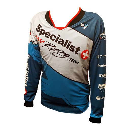 [86-ATR009L] SP+ Racing Team motocross shirt L