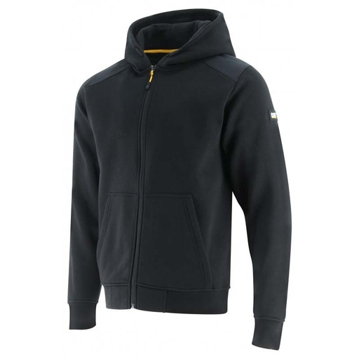 [CAT-1582L] Men´s hoodie CAT black L