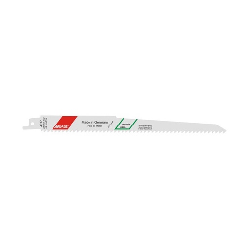 [63-4017] Finierzāģa asmens universāls kokam 230 mm 6TPI 5 gab.