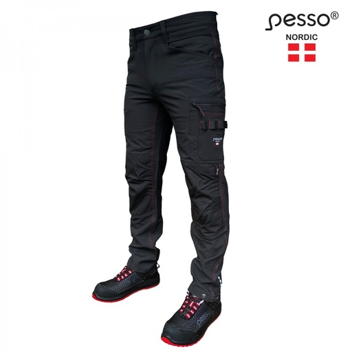 [60/1-020] Workwear Trousers Pesso Mercury Stretch