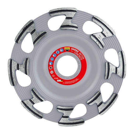 [11/1-350003] Diamond Grinding Plate SAMEDIA ZU5 180X22.23