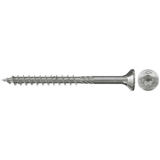 [61-657044] Wood screw 4,0 x 50 mm A2 TORX, 200 pcs.