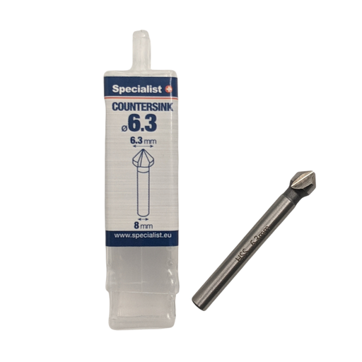 [64/5-0063] SPECIALIST+ gilintuvas metalui HSS, 6.3 mm