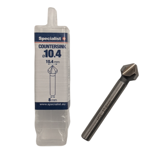 [64/5-0104] SPECIALIST+ padziļinātājs metālam HSS, 10.4 mm
