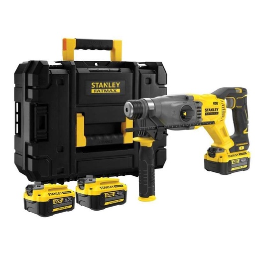 [26/3-H900M22] Hammer drill Stanley SFMCH900M22; 20V, 2x4,0Ah