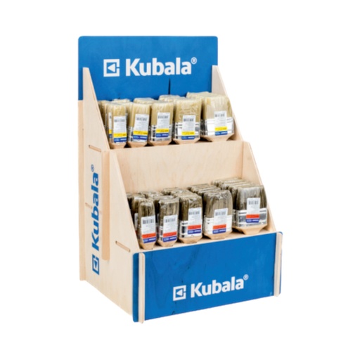 [86-0910] Kubala kompaktiškas prekystalinis stendas (teptukai)
