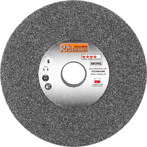 [42-C4762] CERAMIC GRINDING WHEEL 125 x 20 x 20 GREY 95A60K