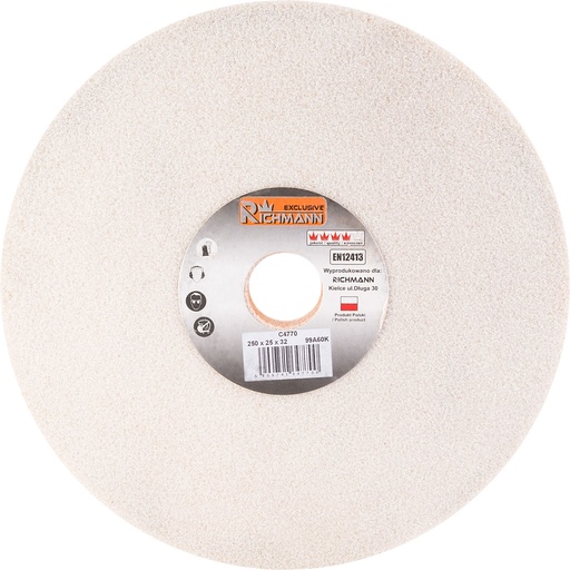[42-C4770] Keramiskais formēšanas disks 250 x 25 x 32 99A60K