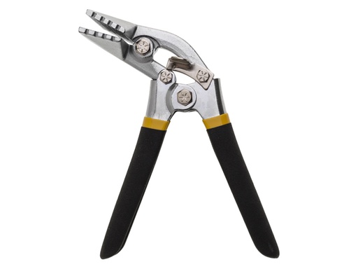 [45-CON02] Hand tongs for bending sheet metal 80 mm, curved.