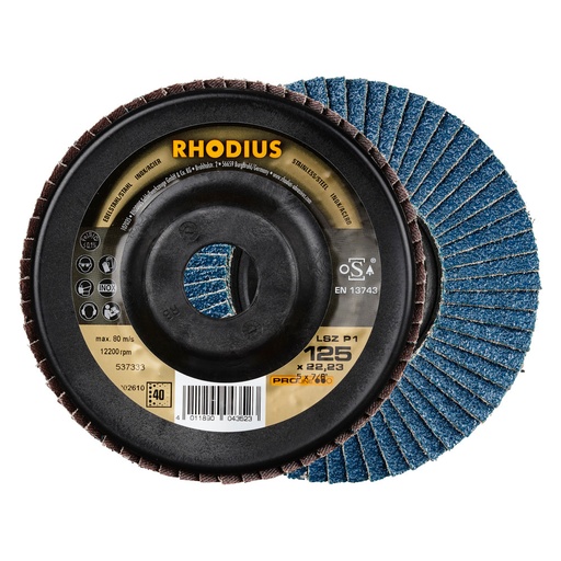[250-202567] Rhodius 180 mm sanding disc. LSZ60