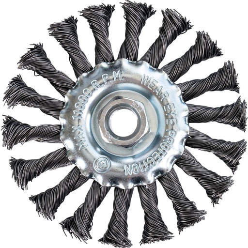 [42-C4310] Flat twisted wire brush 115 x 22,2 mm. Richmann