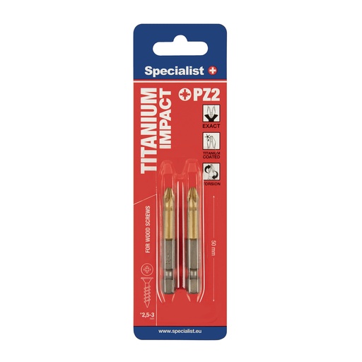 [24/2-048] SPECIALIST+ nozzle PZ2 TITAN, 50 mm, 2 pcs