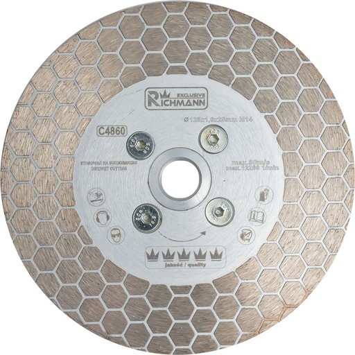 [42-C48600] Richmann deim. pj. ir šlifavimo diskas M14 125x1,6 MM