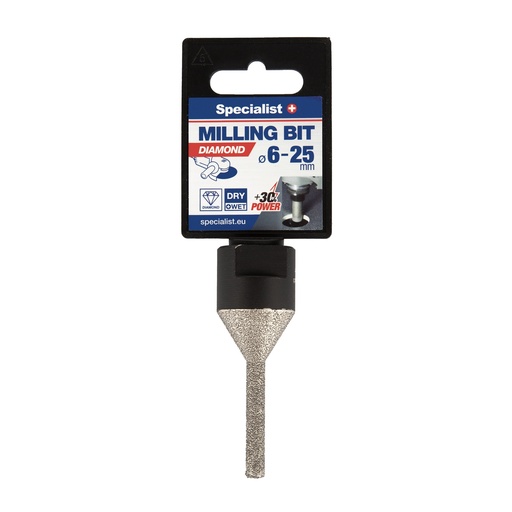 [11/2-9604] SPECIALIST+ diamond milling bit M14, 6-25 mm