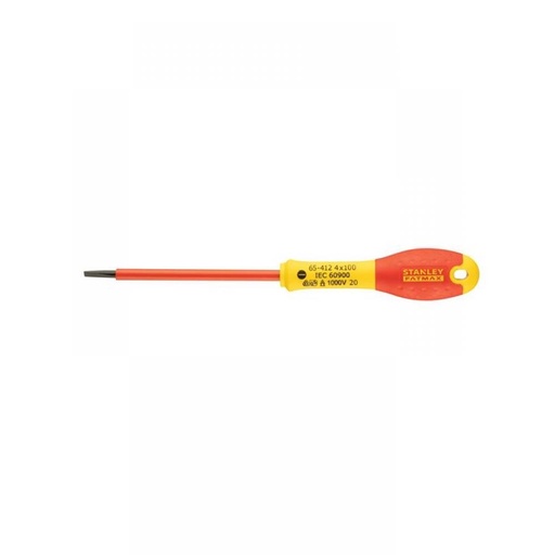 [62-165412] Stanley Fatmax Insulated Screwdriver VDE 4x100 mm, 1000V