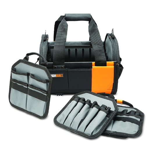 [73-8112] Avatud tööriistakott reguleeritavate sakkidega ToughBuilt®, 30 cm