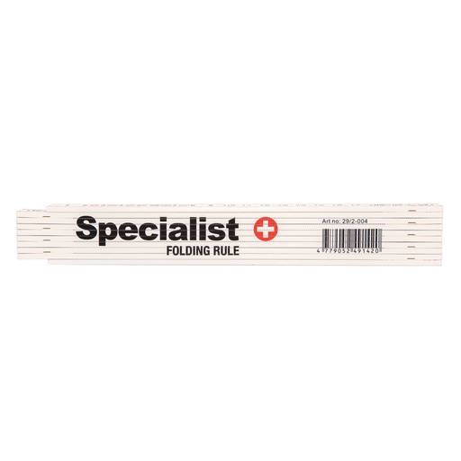 [29/2-004] SPECIALIST+ foldable ABS ruler, 2 m
