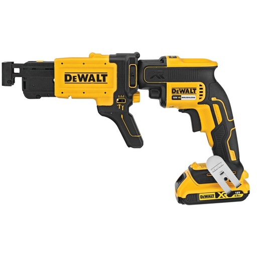 [26/5-DCF620D2K] Drywall screwdriver DeWALT DCF620D2K+DCF6202 2x2 Ah