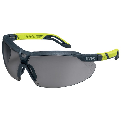 [80-9183281] Anti-fog safety spectacles UVEX i-5, grey