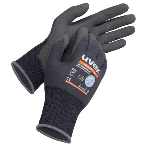 [80-6004010] Safety gloves UVEX Phynomic Lite, size 10