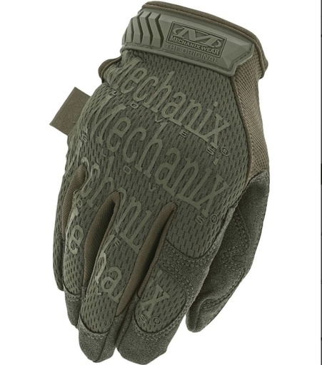 [83-MG60010] Gloves Mechanix The Original® Olive Drab L size. Velcro, synthetic leather, TrekDry®
