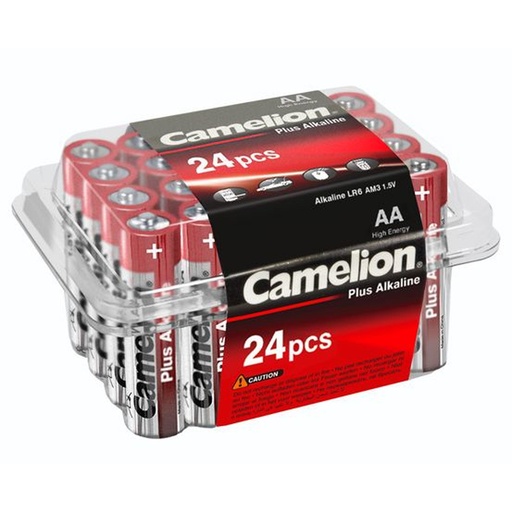 [44/1-LR06PB24] Elements alkaline, AA, LR06 B24, 1.5V, CAMELION 24 pcs.