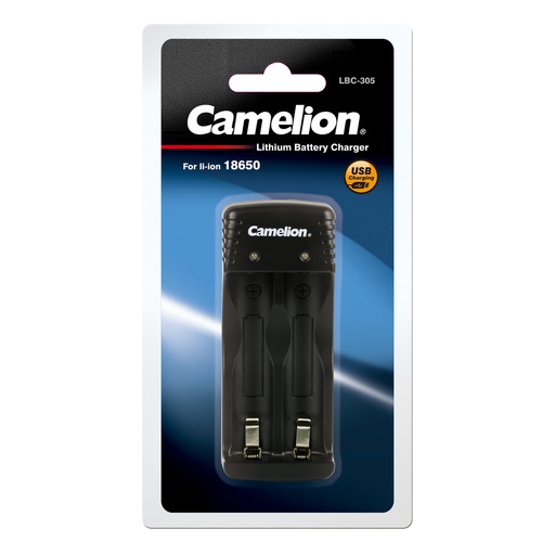 [44/2-LBC305] Lādētājs LBC-305 Li-ion 18650 akumulatoriem, CAMELION