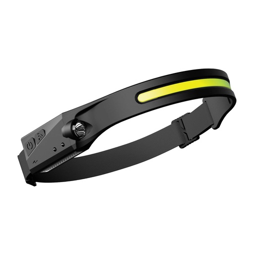 [44/4-5641] Galvas kabatas lukturītis, 5W + 3W, uzlādējams USB-C, ARCAS