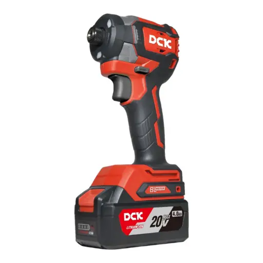 [26/8-KDPL208EK] Cordless brushless driver 20V, KDPL208EK, DCK (2x4,0Ah battery, charger)
