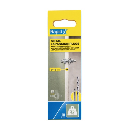 [78-5001546] Inkarai 3-13 mm. storio sienelėms, Rapid 10 vnt. max 25 kg.