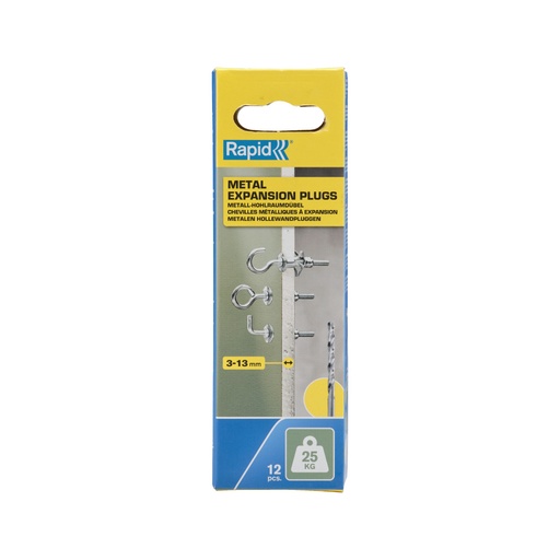 [78-5001556] Silmaankrud komplekt, 3-13 mm, Rapid, 12 tk