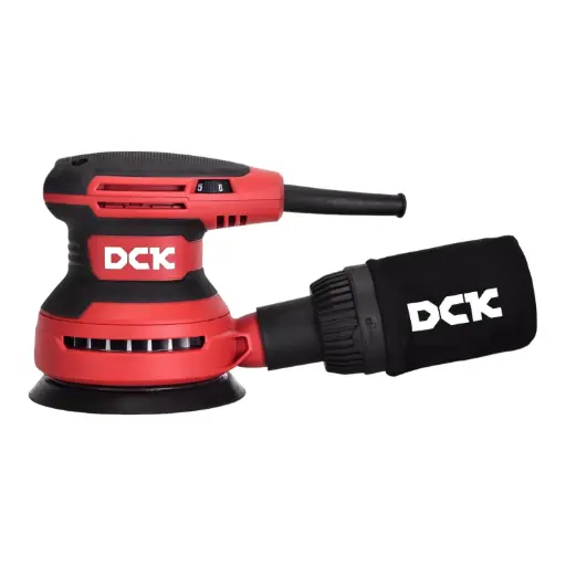 [26/8-KSA02-125] Elektrinis ekscentrinis šlifuoklis 125mm, 380W, KSA02-125, DCK