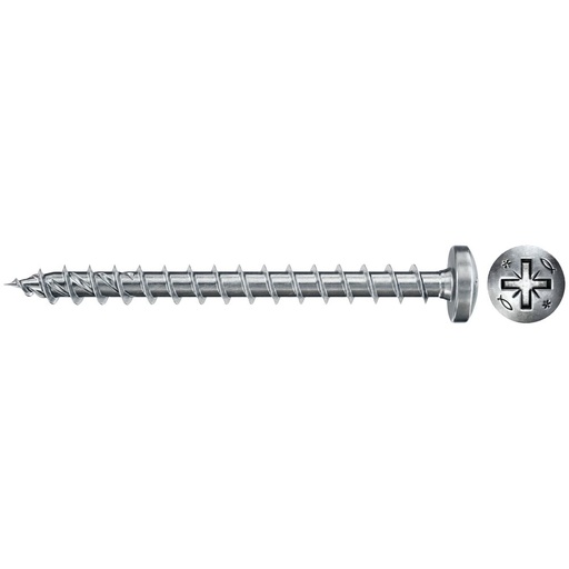 [61-670244] Medsraigčiai pusapvale galva FPF II PZF 4,0x30 , Fischer 200 vnt. (kopija)
