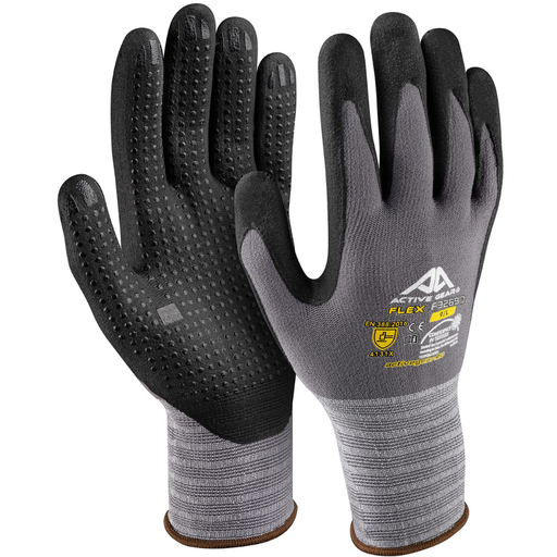 [72-F3270D] Gloves Active Flex F3270D XL, Active Gear