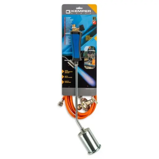 [10/2-221960MT5] Burner 52 cm, with 5 m hose and regulator, Kemper
