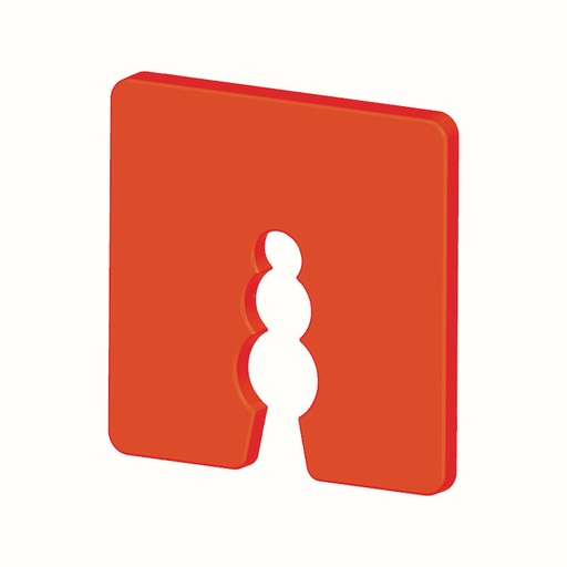 [75-DW-04] Išlyginamosios kaladėlės 50x50x4 DW, WKRET-MET, 50vnt.