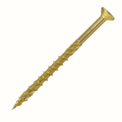 [75-KMWHT-50080] Wood screw with countersunk TORX head  5x80/50-ZnG KMWHT/WKCS, WKRET-MET, 200pcs.