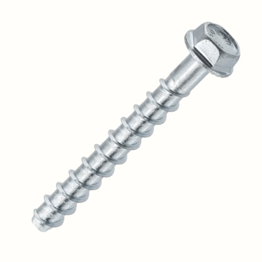 [75-WDBLS-10140] Concrete screw  12,5x140/65-Zn, WDBLS, WKRET-MET, 50pcs.