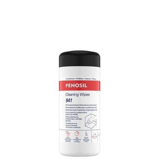 [52-EL0020] PENOSIL Cleaning Wipes 941 plaša pielietojuma profesionālas attīrošās salvetes