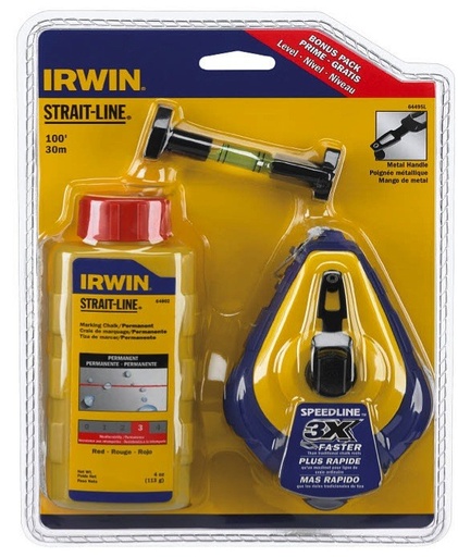 [09-64494LP] IRWIN chalk reel + blue chalk