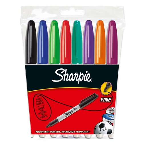 [09-814660] Sharpie Markers kit 8 pcs