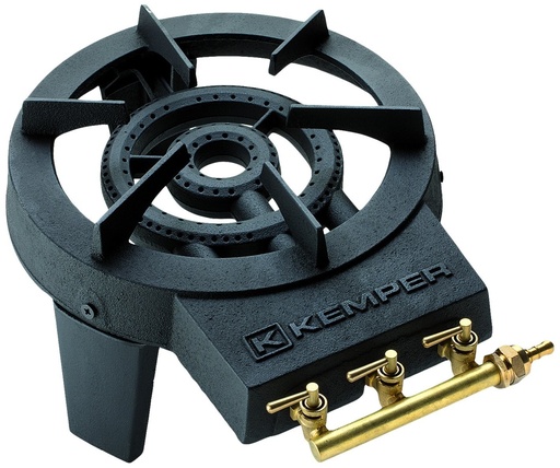 [10/2-104988] Viryklė „KEMPER" su 3 reguliatoriais