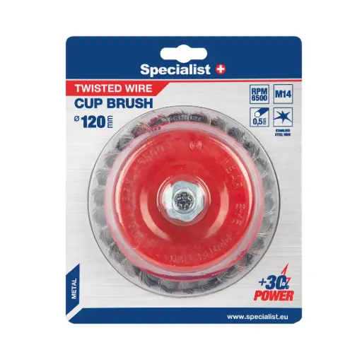 [251-1120] Keerdtraadiga tassi­hari, 120 mm, M14, SPECIALIST+